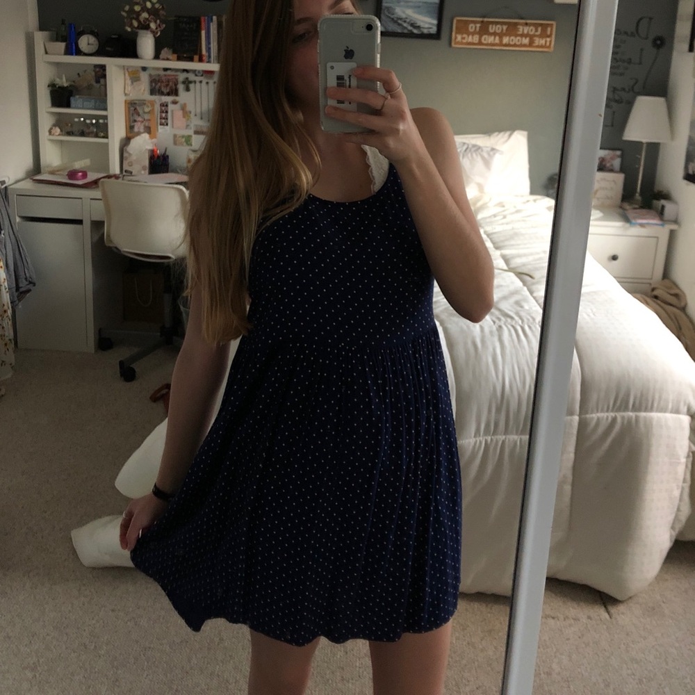 Polka-dot Divided dress!